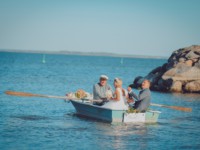 Pruutpaari paadisõit